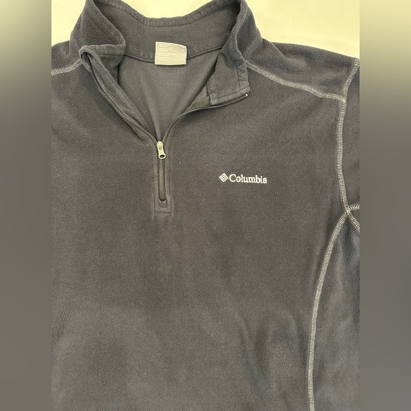 The North Face And Columbia Men’s Lot Of 2 Fleece Pullovers Black Size XL - Picture 9 of 11